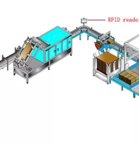 Endüstriyel akıllı üretim üretim hattında RFID teknolojisi