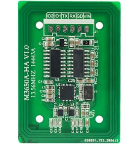 IC kart okuyucu modülü RFID yüksek frekanslı temassız S50 okuma ve yazma indüksiyon seri port RS232 TTL