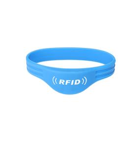 RFID Silikon Çift Telli Yarım Daire Bileklik