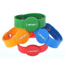 Özelleştirilmiş PVC bileklik RFID bileklik OEM