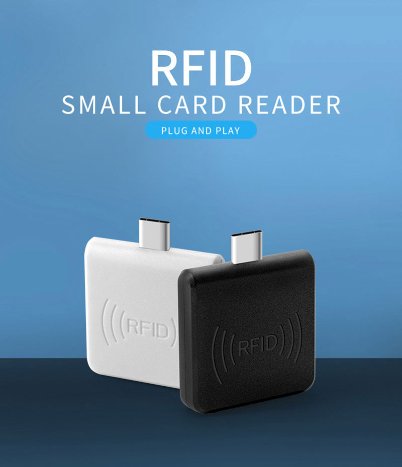 Frekans 13.56mhz Android Telefon Mikroçip RFID Okuyucu