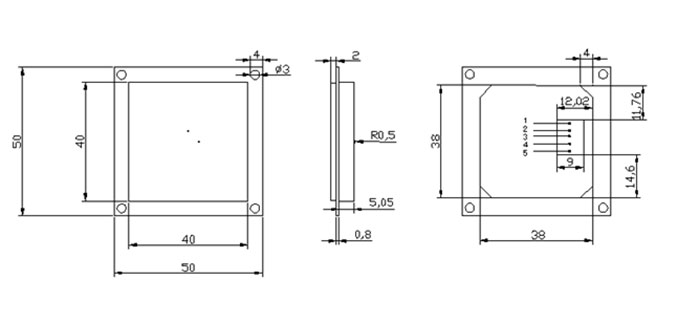 RFID reader UHF module uhf card reader identification distance 3 meters TTL to USB interface 915mhz European standard2