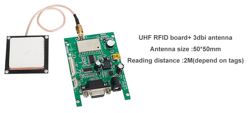 Tek kanallı RFID okuyucu modülü UHF radyo frekansı tanımlama cep telefonu bilgisayarı gömülü UHF kart okuyucu modülü5