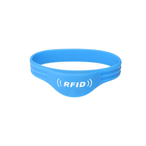 RFID Silikon Çift Telli Yarım Daire Bileklik 5