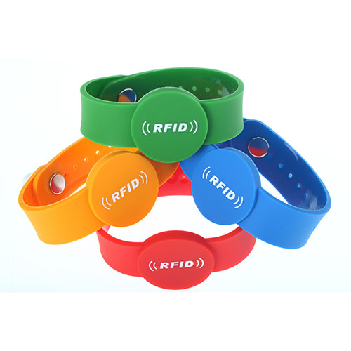 Kişiye özel PVC bileklik RFID bileklik OEM 2