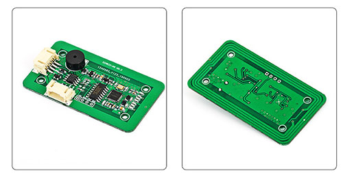 RFID okuyucu modülü NFC kart okuyucu modülü 14443A protokol çözümü RS485 arayüzü 2