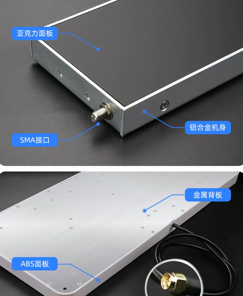 düşük fiyatlı rfid düz panel hırsızlık önleyici erişim kapısı 915M ultra yüksek frekanslı uzun şeritli yakın alan anteni süpermarket yeni perakende raf dosya dolabı yönetimi 5