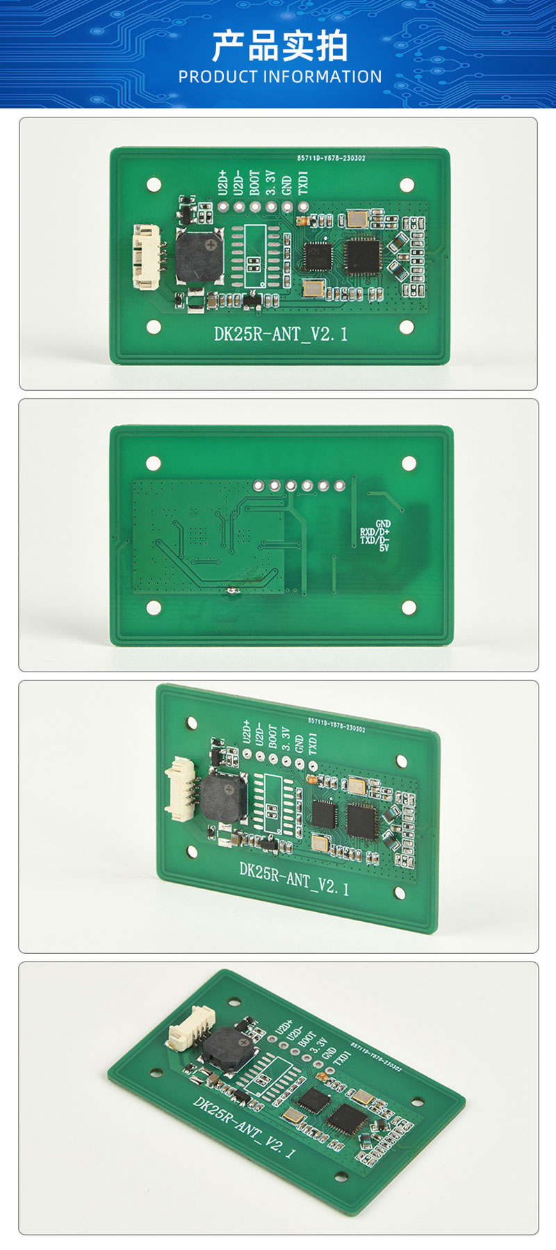 NFC okuma-yazma kart modülü erişim kontrol kart okuyucu rfid okuyucu-yazıcı seri port kart okuyucu okuma-yazma modülü talimat geliştirme 2