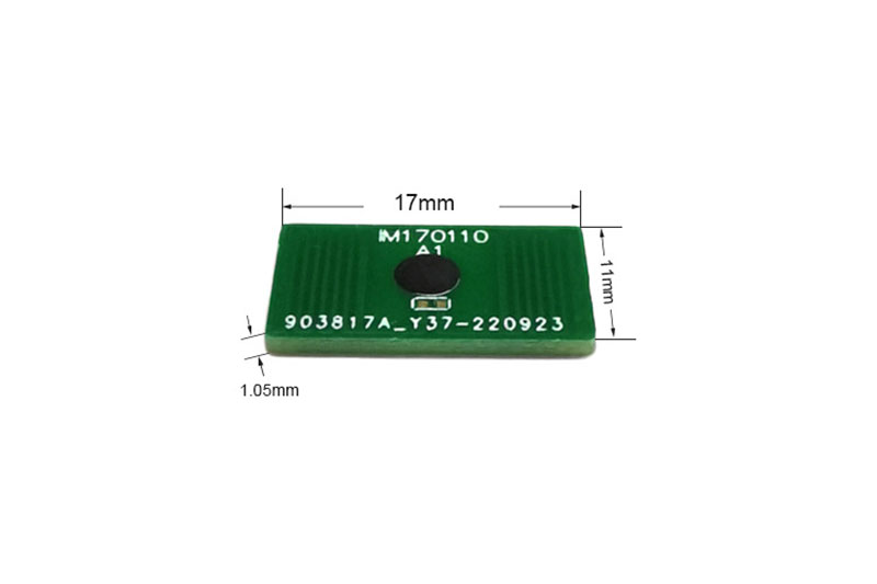 11*17MM UHF RFID etiketi PCB anti-metal etiketi varlık yönetimi yüksek sıcaklığa dayanıklı R6P çip 2