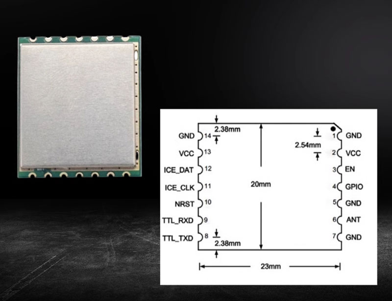 UHF RFID okuyucu modülü Bluetooth WiFi radyo frekansı elektronik etiket okuyucu TTL radyo frekansı tanımlama modülü