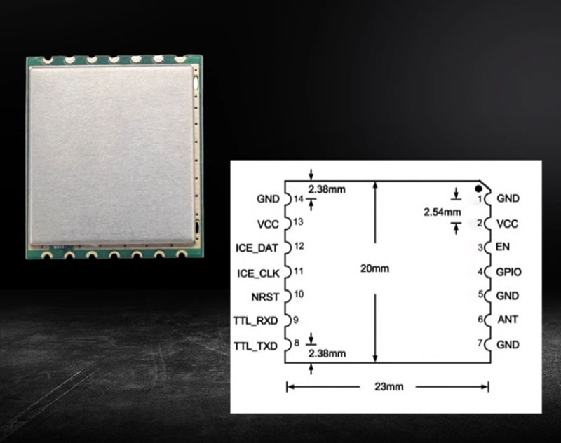 UHF RFID okuyucu modülü Bluetooth WiFi radyo frekansı elektronik etiket okuyucu TTL radyo frekansı tanımlama modülü 5