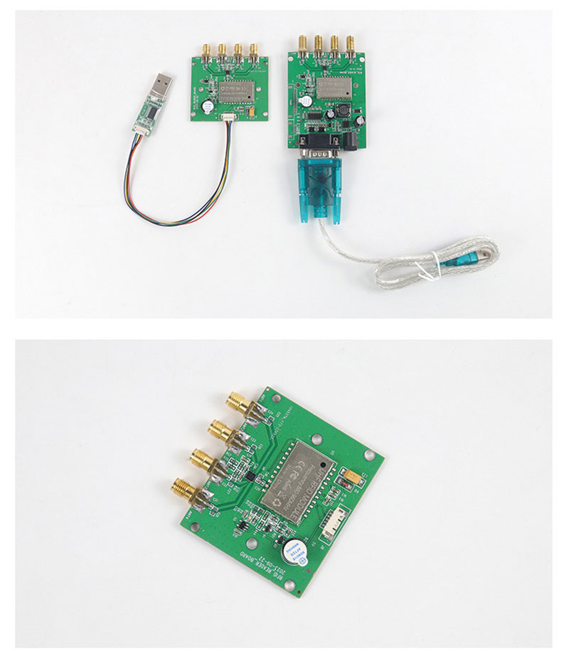 rfid ultra yüksek frekans modülü dört kanal UHF uluslararası evrensel radyo frekansı tanımlama okuyucu modülü dört anten modülü 8